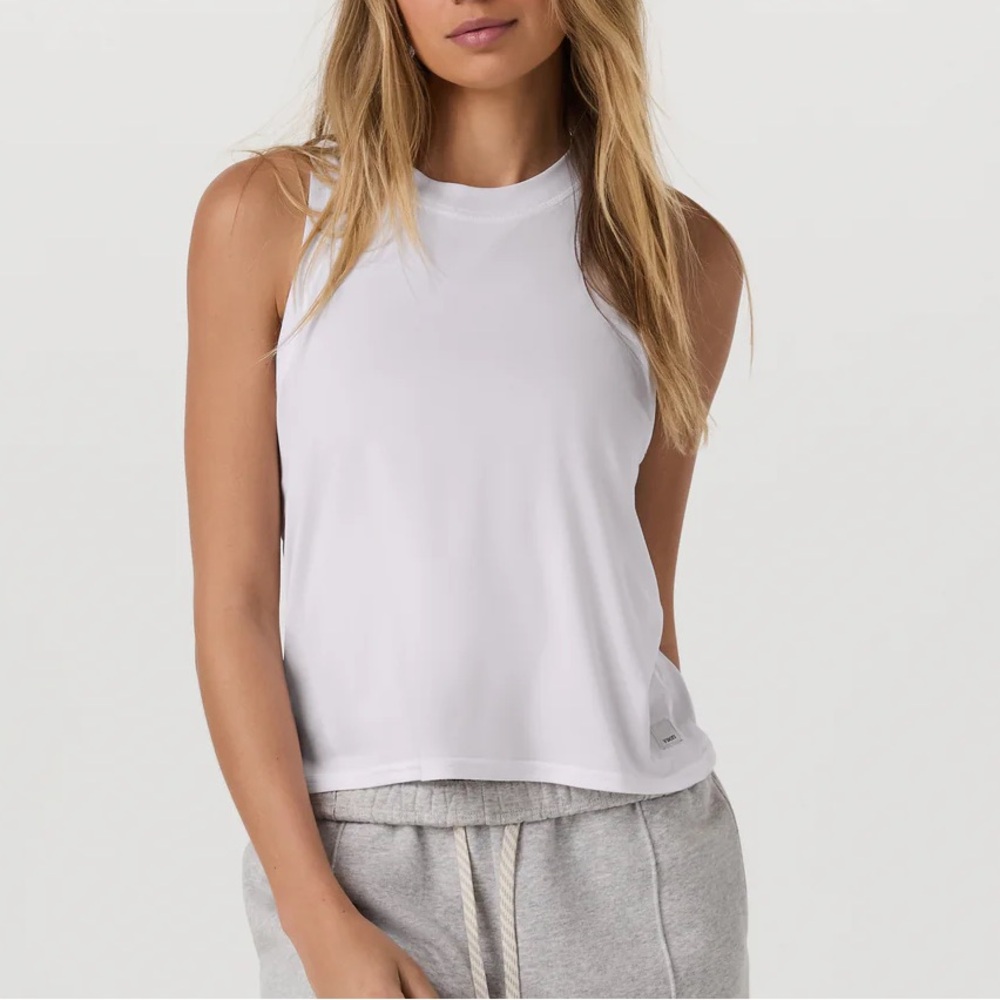 Vuori Women's White Energy Tank Top BNWT
